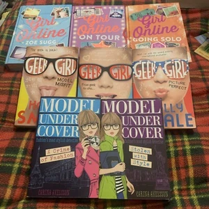 8 x Girls Book Bundle~ Girl Online/Geek Girl/ Model Under Cover📘 - Picture 1 of 11