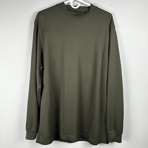 Ping Dry Fiber Dynamics Golf Mock Shirt Men’s XL Green Long Sleeve - Picture 1 of 5