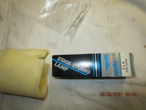 FLW Projector Lamp Projector Bulb Apollo New Old Stock One Bulb in Box - Picture 1 of 3