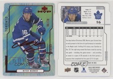 2020-21 Upper Deck MVP 20th Anniversary Colors & Contours Green /20 Mitch Marner
