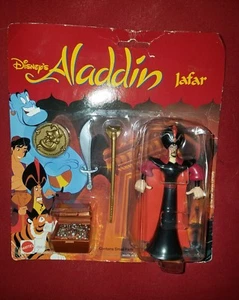 NEW Disney Aladdin Mattel Action Figure Villian Jafar W/ Accessories No 5302 - Picture 1 of 4