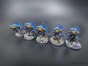 Warhammer 40k Tyranid Barbgaunts x5 Painted R5S1B1460 - Picture 1 of 13