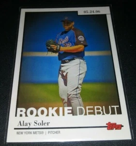 2006 Topps Update Insert #RD-28: Alay Soler, New York Mets, Rookie Debut - Picture 1 of 1