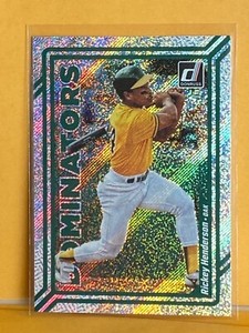 2023 Donruss Baseball Rickey Henderson Dominators #D8 Rapture Nice