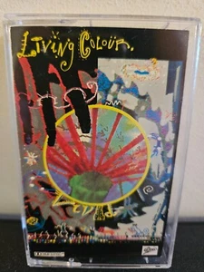 LIVING COLOUR Vivid 1988 CASSETTE TAPE HARD ROCK POP ROCK CLASSIC - Picture 1 of 6