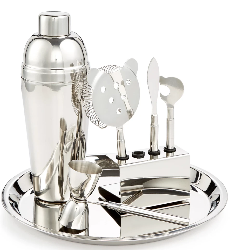 Colección Martha Stewart 7 piezas Juego de herramientas de bar de cócteles H1240 Foto 1 de 1