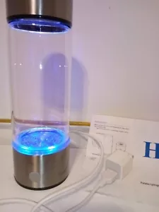 O2 Hydrogen Water Bottle Rechargeable Portable Hydrogen Water Machine...NWOB - Picture 1 of 14