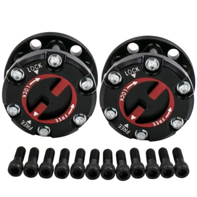 HEAVY DUTY FREE WHEELING HUB LOCKING SET FOR ISUZU D-Max HOLDEN JACKAROO RODEO - image 1 of 4