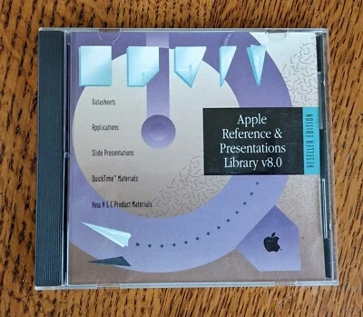 Vintage 1991 Apple Reference & Presentations Library v8.0 RESELLER EDITION RARE - Image 1 of 4