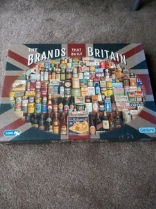 Gibsons 1000 Teile Puzzle The brands that build Britain  - Bild 1 von 2
