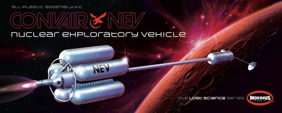 Moebius 1:144 Convair-Ehricke Nuclear Exploratory, #MOE974 - Image 1 of 1