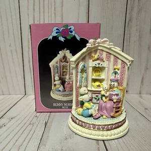 Bunny Corners Easter Figure Bunny Nursery BC02 Vintage 1996 - Picture 1 of 13
