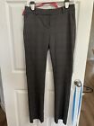 Express Columnist Barely Boot Dress Pants Womens 8R Gray Brown Plaid Tweed NWOT