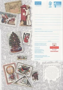 GB Stamps Aerogram / Air Letter APS98 - 1st NVI Christmas Cards, Victorian 1993 - Picture 1 of 1