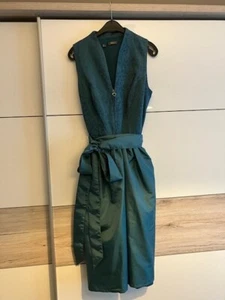 schlichtes aber elegantes Dirndl in petrol Gr. 44 - Bild 1 von 3