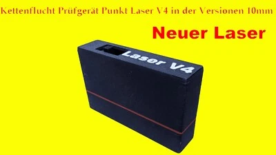 Kettenflucht Prüfgerät Punkt Laser V4 / 10 mm Kettenfluchttester - Bild 1 von 4