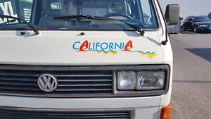 VOLKSWAGEN VW T3 WESTFALIA CALIFORNIA AUFKLEBERSATZ NEU - BLASENFREI - Bild 1 von 8