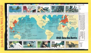 jis36 US STAMP SC# 2697 BL10+ 29c 1992 **MINT NH 3015 - Picture 1 of 1