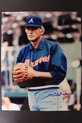 Phil Niekro Atlanta Braves HOF '97 Autographed 8x10 Signed Photo JSA 16G  - Image 1 of 3