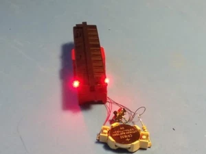 Dual Caboose Marker Light Kit, Battery Operated LEDs, N/HO Scale - Picture 1 of 4