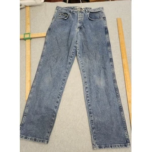 Jeans Wrangler uomo 34x32 gamba dritta denim vintage - Foto 1 di 16