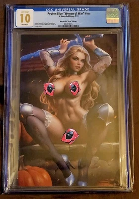 Peyton Blue Woman of War CGC 10 👀 GEM MINT Warriorella Danejo Variant - Image 1 of 4