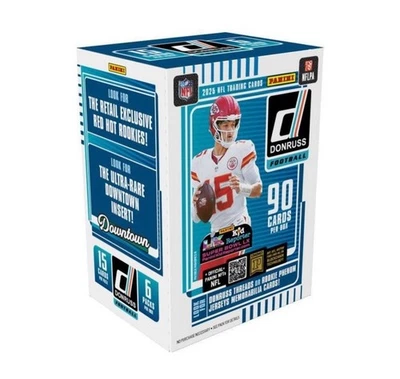 ONE SEALED PACK 2025 Panini NFL Donruss Blaster Box Chance For DOWNTOWN! In Hand - Image 1 of 3
