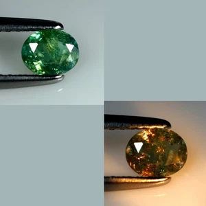 0.35 ct Oval (4.97 x 4.09 mm) Green Natural Unheated Alexandrite Gemstone - Picture 1 of 4