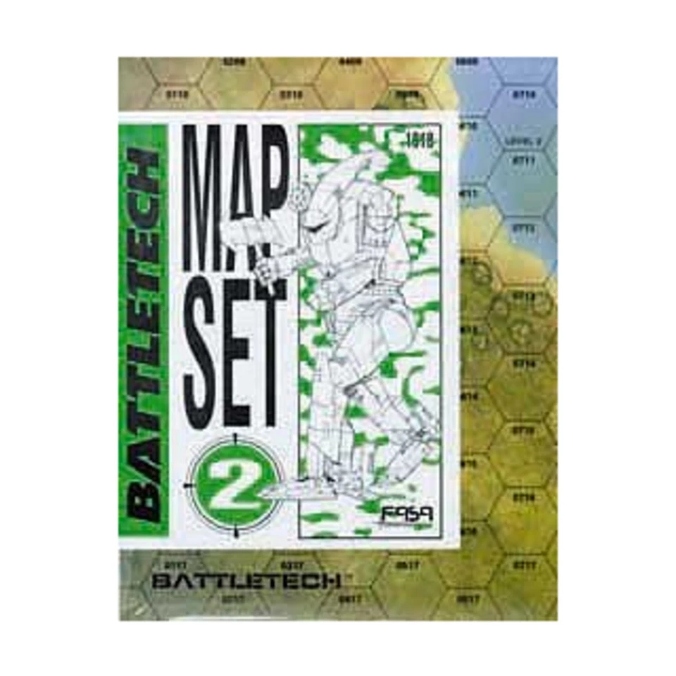FASA Battletech Map Set #2 (2nd, Paper) Bag VG+ - Image 1 of 1
