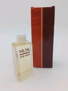 Original Avon Musk For Men After Shave 2.8 Fl. Oz. Glass Bottle  - Picture 1 of 3
