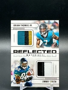 2025 Panini Luminance Brian Thomas Jr Jimmy Smith Reflected Materials /50 Jaguar - Picture 1 of 2