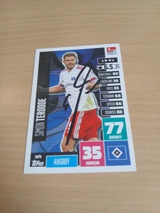 match attax signiert Simon Terodde Hamburger SV NEU - Bild 1 von 1