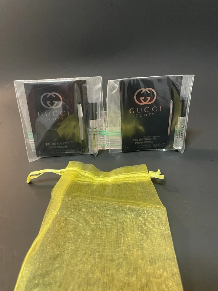 GUCCI “GUILTY” POUR HOMME & POUR FEMME : EAU DE TOILETTE VARIETY GIFT DUO NEW - Image 1 of 1