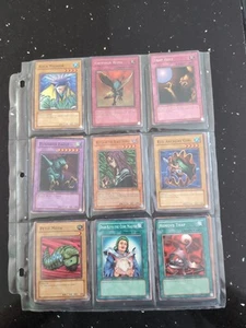 Lot Of 18 Yu-Gi-Oh Cards In Binder Page - Picture 1 of 9