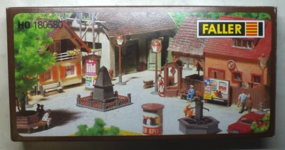 Village Park Dorfplatz HO 180580 Model Railroad Kit Germany - P161 - Image 1 of 2