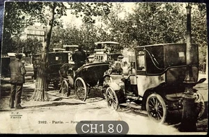 N °804/180  CPA De PARIS -75  Porte Maillot TAXI   Ecrite - Imagen 1 de 2