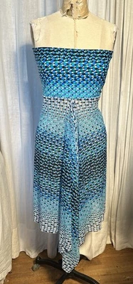 Profile/gottex 女式纯色网眼图案无肩带海滩遮瑕 L 码二手 — 第 1/4 张图片