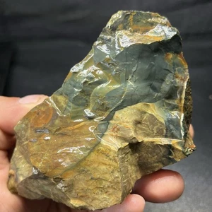 Imagen de porcelana orbicular Blue Mountain de 1 lb 1 oz de par de jaspe áspero #09 - Imagen 1 de 10