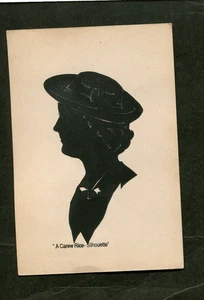  ARROZ CUIDADO ORIGINAL CORTE A MANO SILUETA HOMBRE 4x6 pulgadas - Imagen 1 de 1