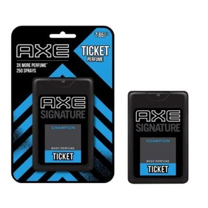 AXE Signature Champion Ticket Body Perfume Easy to Carry 250 Sprays For Pocket - Picture 1 of 9