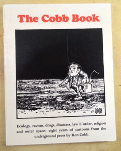 The Cobb Book By Ron Cobb Wild & Woolley 1972 Underground Comic Cartoons RARE - Picture 1 of 14