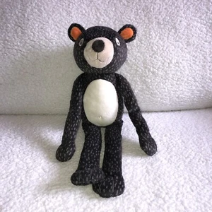 Pillowfort Mini Plush Pillow Black Brown Bear Throw Buddy Circo Target 2015 - Picture 1 of 13