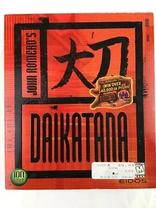 John Romero's Daikatana Big Box ION STORM PC 1998 komplett - Handbuch EIDOS getestet - Bild 1 von 13