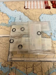 Yamaha pack of 5 #65L-24564-00-00 FUEL FILTER O-RING. - Picture 1 of 1