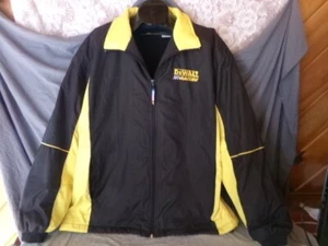 Chaqueta NASCAR DeWalt Para Hombre 2XL Amarilla Negra Mate Kenseth 17 Roush Racing Team - Imagen 1 de 12