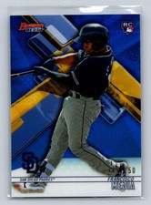 2018 Bowman's Best Blue #56 Francisco Mejia Rc /150  San Diego Padres A77