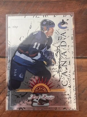 1997-98 Leaf International #9 Mark Messier Vancouver Canucks HOF - Image 1 of 2