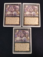MTG Magic the Gathering Revised NETTLING IMP x3 Unplayed to LP *JW08