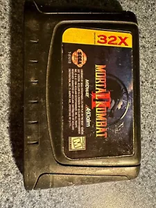 Mortal Kombat II (2) for Sega 32X- Cart Only -No Box, No Manual - Picture 1 of 2