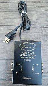 Solid State Stereo Phono Pre Amplifier LKG Industries Philmore-Datak PRE600 T48 - Picture 1 of 3